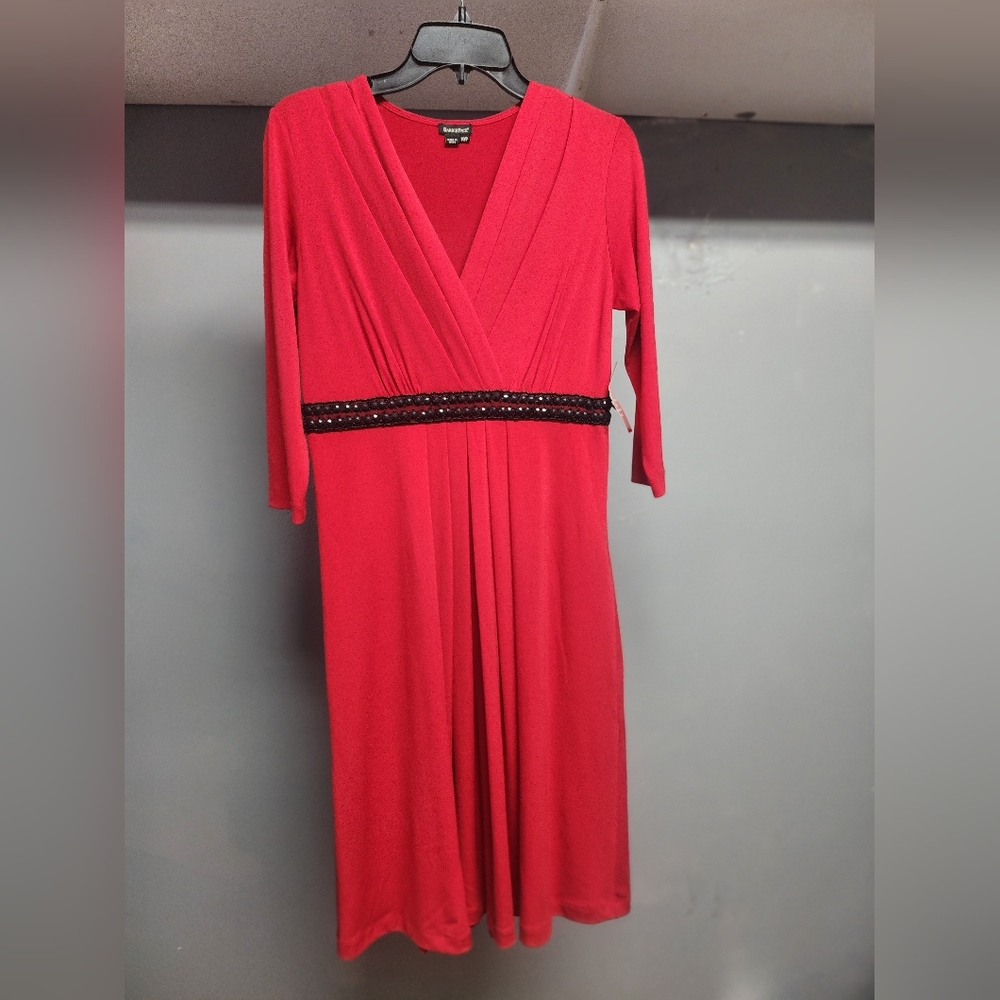 Red dress